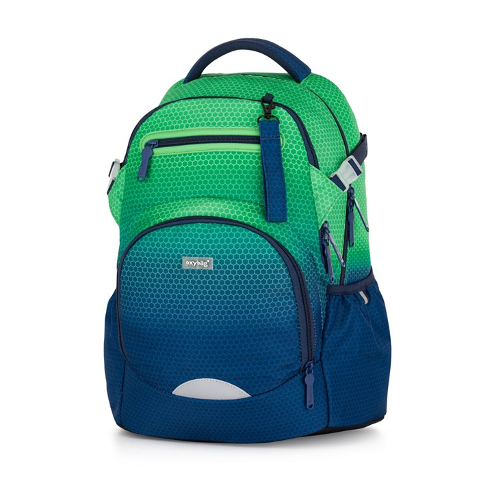 Školní batoh OXY Ombre Green